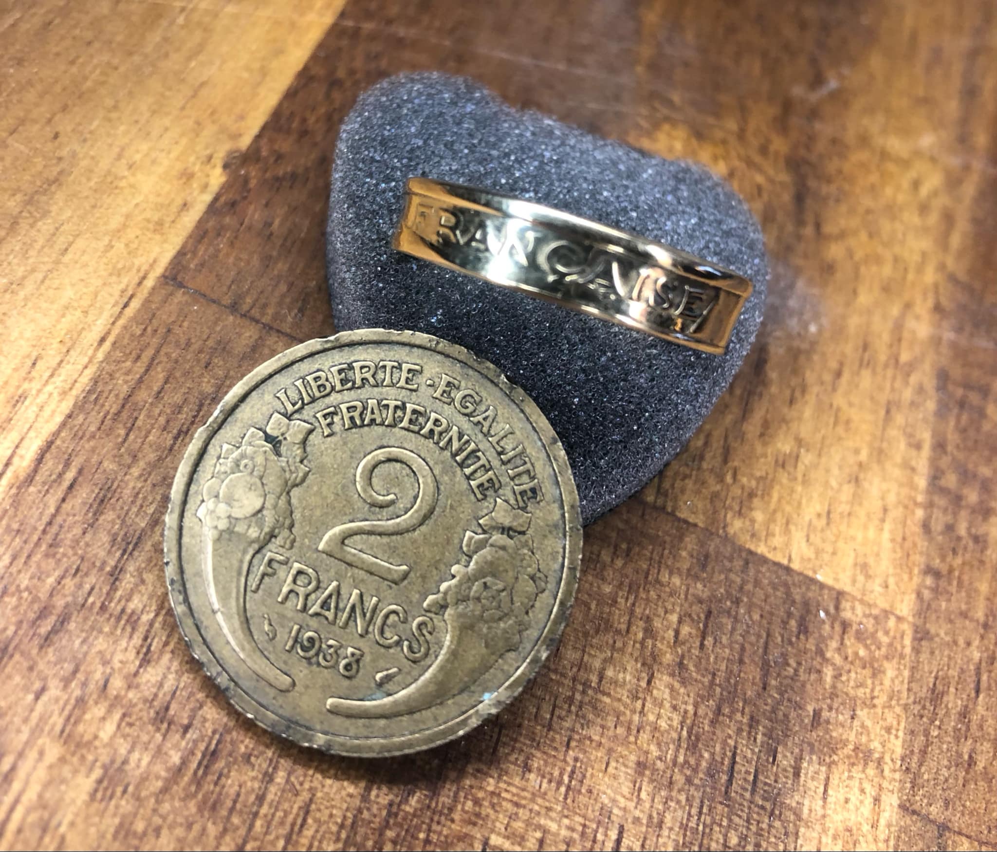 Anneau 2 Franc Morlon