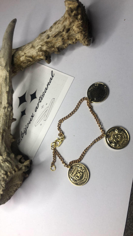 Bracelet de 50 centimes MORLON