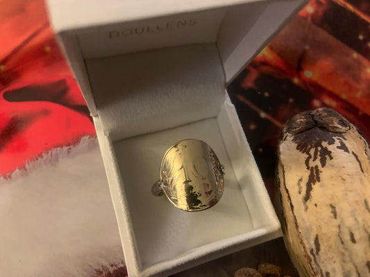 bague pièces 10 Centimes De Francs Marianne cintrée avers